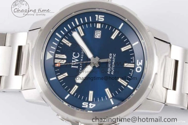MIROTIME 0203 Versatile Aquatimer SS IW3290 V6SF 1:1 Best Edition Blue Dial on SS Bracelet A 7031